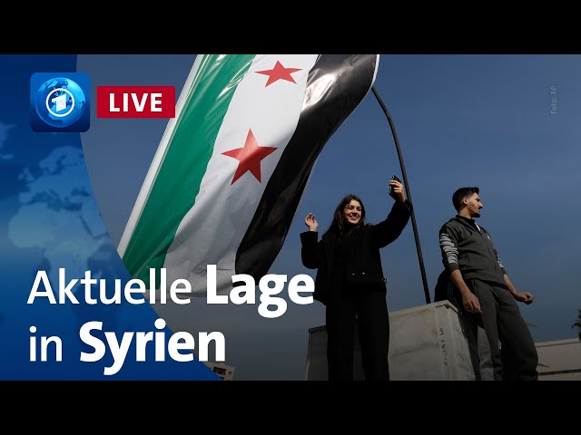 ⁣Nach Sturz von Assad - Sondersendung von tagesschau24 zur aktuellen Lage in Syrien