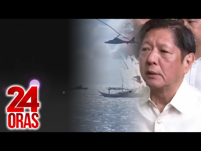 ⁣PBBM, iginiit na hindi magpapadala ng navy warship ang Pilipinas sa kabila ng mga... | 24 Oras