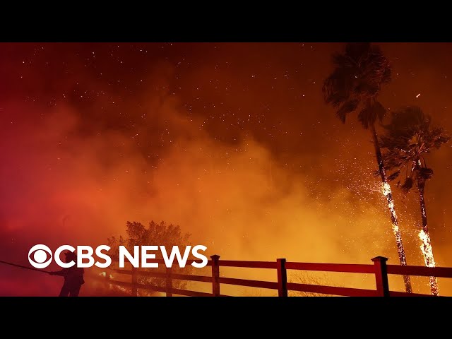 ⁣Officials give update on rapidly growing California wildfire in Malibu | full video