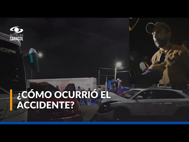 ⁣Conductor borracho chocó a una familia en Facatativá: no es la primera vez que causa un accidente