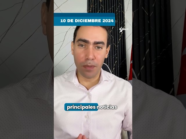 ⁣Las principales noticias para Cuba hoy, 10 de diciembre de 2024 con Mario J. Pentón.  #Cuba