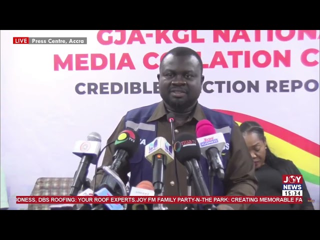 ⁣Media Coalition Ghana holds news conference: Reviewing media coverage of the Election 2024