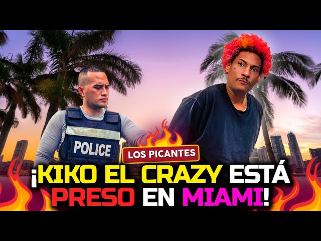 ⁣¡Kiko el Crazy PRESO en Miami! ¿Qué fue lo que hizo? | Vive el Espectáculo