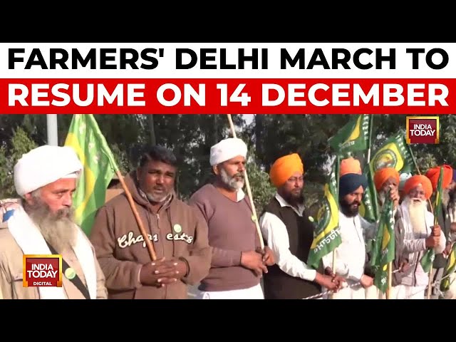 ⁣Punjab Farmers to Resume Delhi March on 14 December as Talks with Government Stall | INDIA TODAY