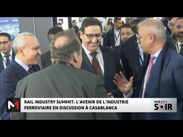 ⁣Rail Industry Summit : l´avenir de l´industrie ferroviaire en discussion à Casablanca