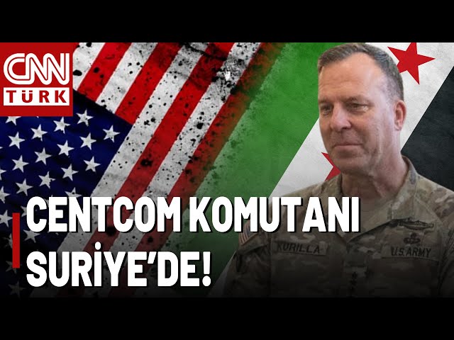 ⁣SON DAKİKA  ABD'de Suriye Paniği! Amerika Centcom Komutanı Kurilla Suriye'ye Gitti