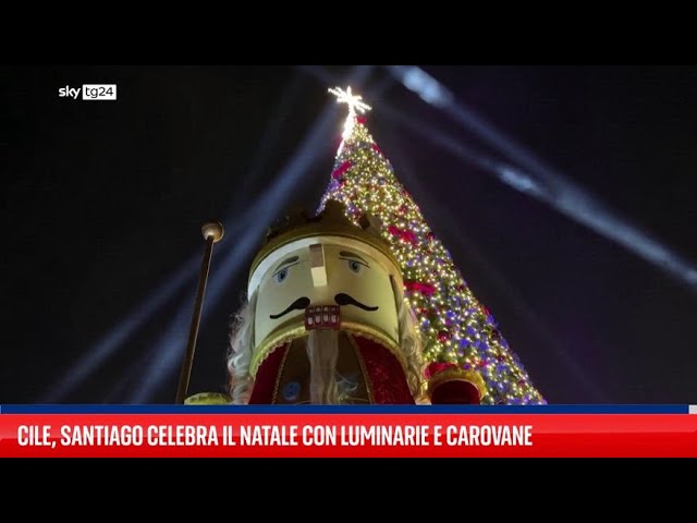 ⁣Il Cile si prepara per le feste di Natale