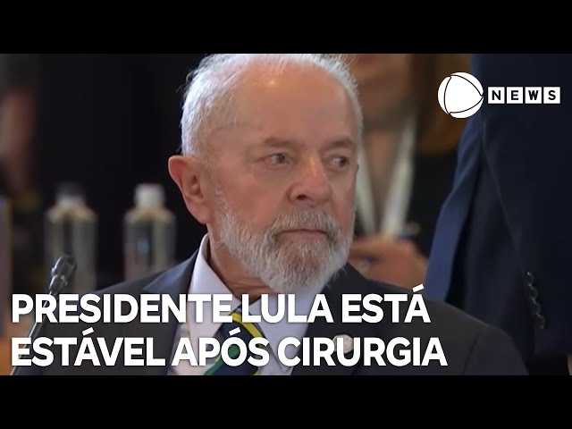 ⁣Presidente Lula vai ficar 48 horas na UTI após passar por cirurgia