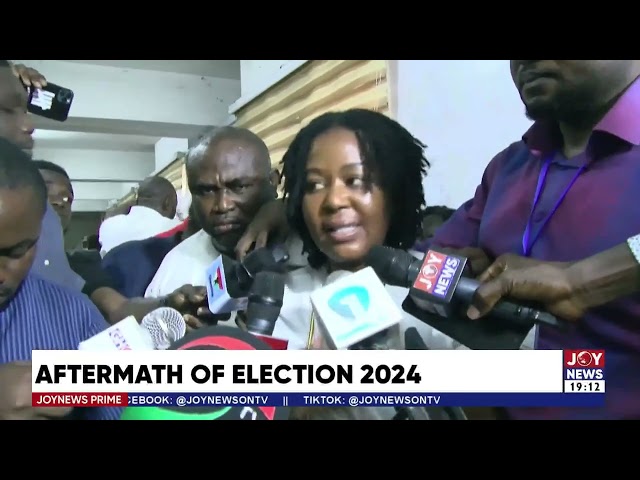 ⁣Aftermath of the election 2024: Some youth besiege Ghana Gas Office | Joy News Prime (10-12-24)