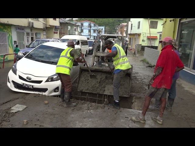 ⁣Driver's Accident Highlights Chaussee Road Repairs