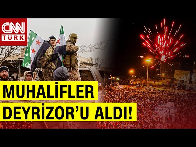 ⁣Muhalifler PKK'yı Deyrizor'dan Kovdu! İşte Deyrizor'dan Kutlama Görüntüleri