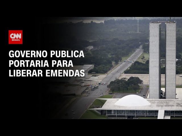 ⁣Governo publica portaria para liberar emendas | CNN PRIME TIME