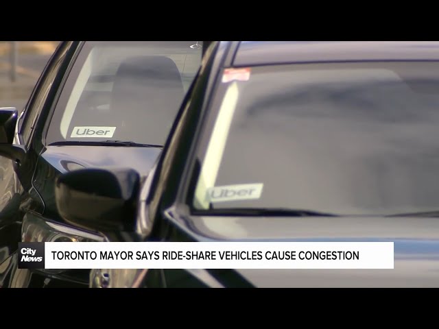 ⁣Toronto Mayor calls for more study on a proposed cap for rideshare driver licenses.