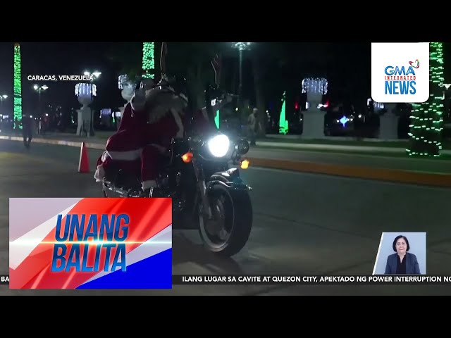 ⁣Santa on wheels, bumida sa kalsada para sa Christmas season | Unang Balita