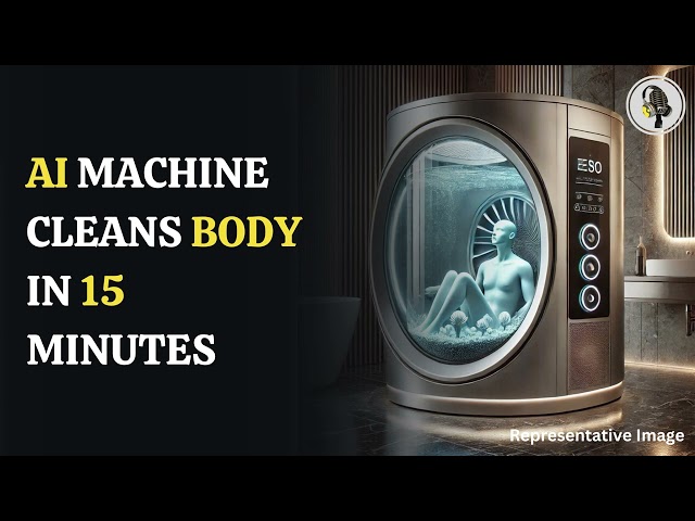 ⁣AI-Powered Human Washing Machine Cleans You in 15 Minutes | WION Podcast