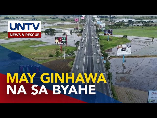 ⁣Candaba 3rd Viaduct sa NLEX, bukas na sa motorista