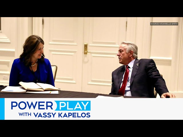 ⁣Rising gas costs "a very compelling argument" against tariffs: Smith | Power Play with Vas