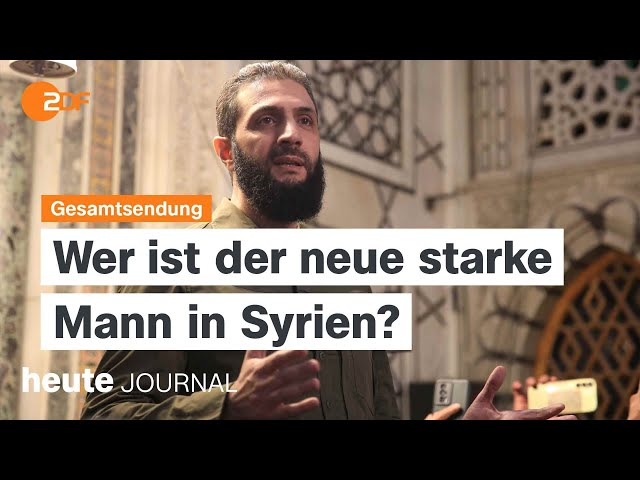 ⁣heute journal vom 10.12.24 Syriens Machtvakuum, Ungewissheit über HTS-Chef, Zukunft der Autobranche