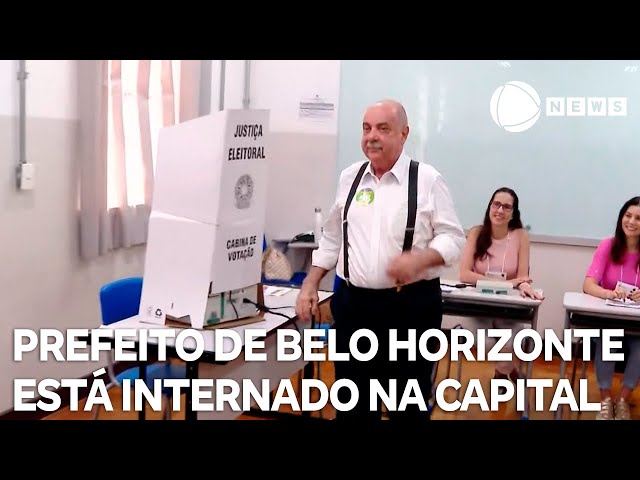 ⁣Prefeito de Belo Horizonte, Fuad Noman está internado na capital mineira