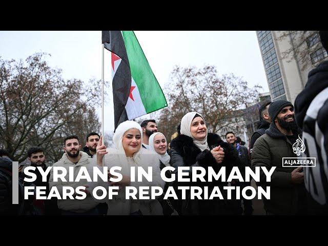 ⁣Syrians living in Germany: Fears of repatriation after Assad regime falls