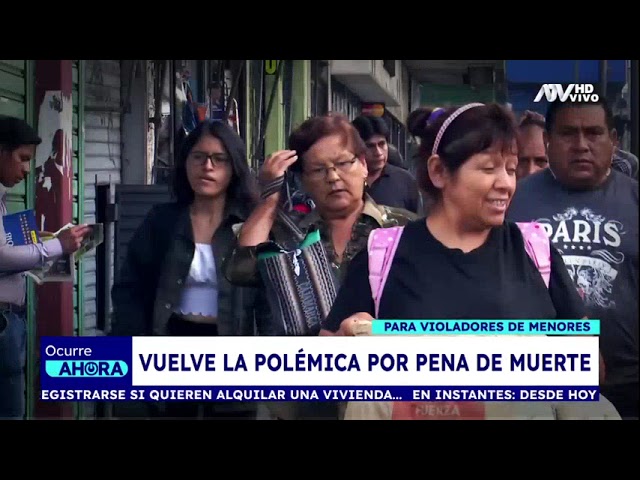 ⁣Pena de muerte a violadores de menores: ¿Qué opinan los peruanos sobre polémica propuesta?