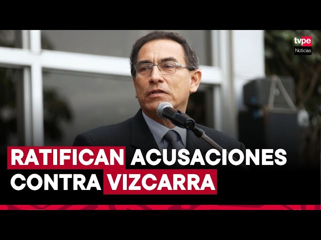 ⁣Exministro Hernández reitera que Martín Vizcarra recibió S/1 300 000 de coima