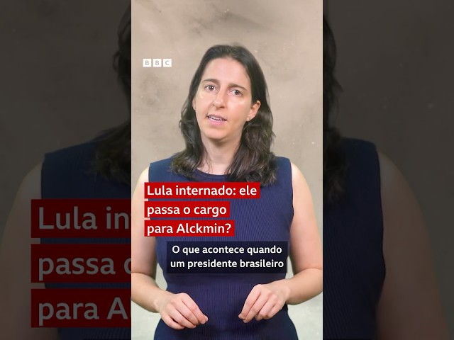 ⁣Lula passa cargo para Alckmin? O que ocorre quando um presidente brasileiro está internado