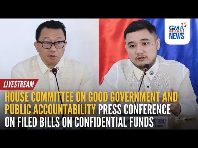 ⁣LIVE: House press briefing regarding bills on confi funds (Dec. 11, 2024) | GMA Integrated News