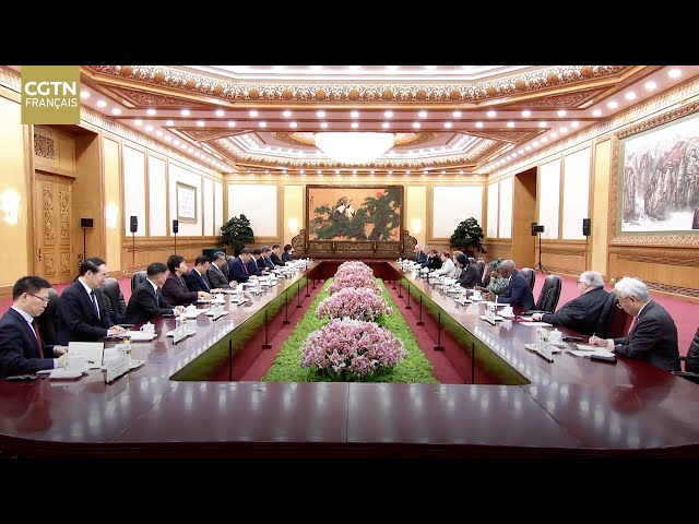 ⁣Xi Jinping rencontre les dirigeants des principales organisations économiques internationales