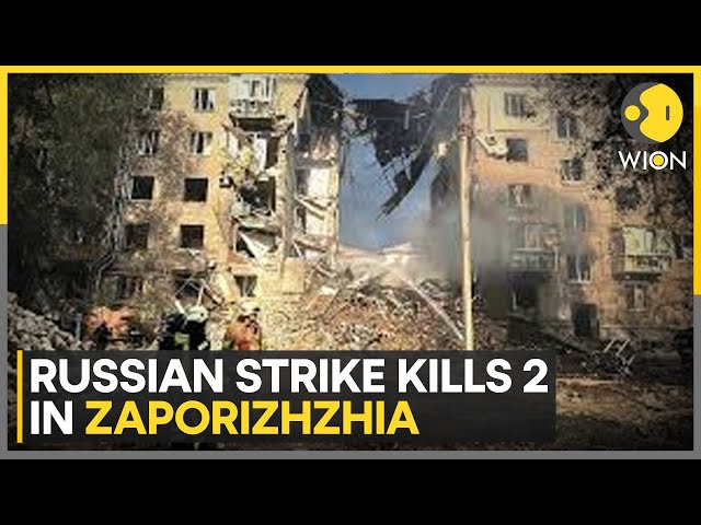 ⁣Russia-Ukraine War: Russian Missile Strike Kills Two, Injures Five In  Zaporizhzhia | WION