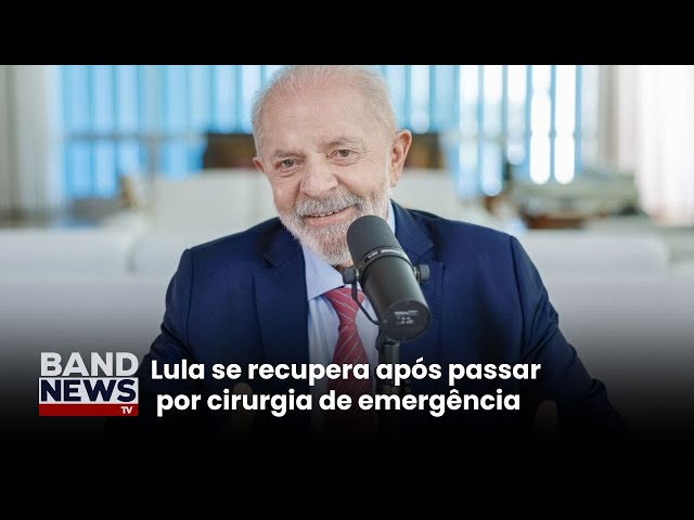 ⁣Presidente Lula passa bem após cirurgia em São Paulo| BandNews TV