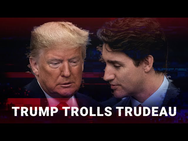 ⁣Donald Trump hilariously trolls Trudeau, calling him ‘the governor’ of ‘the great state of Canada’