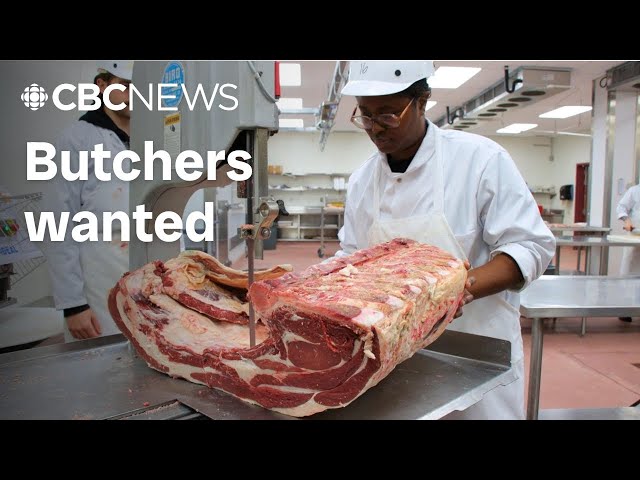 ⁣Inside the Montreal school churning out in-demand butchers