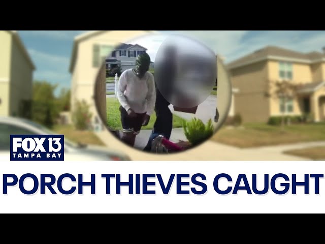 ⁣Ankle monitor helps identify Bradenton porch thieves on by Ring Doorbell