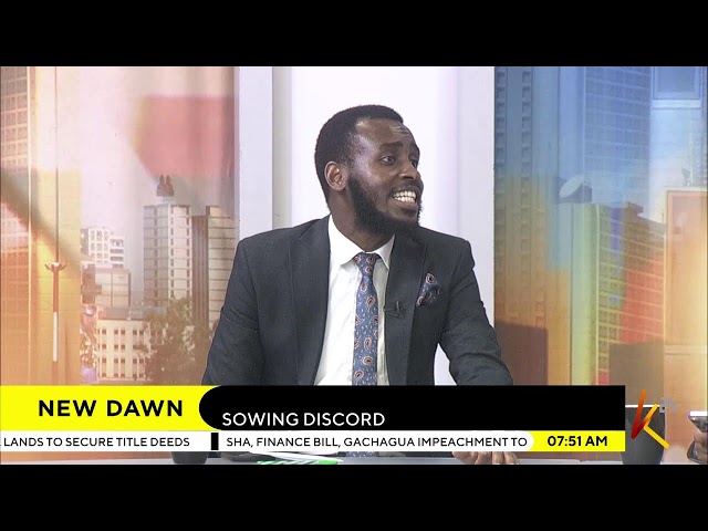 ⁣K24 TV LIVE | State of the Nation #NewDawn