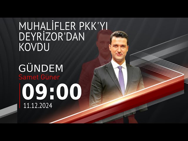 ⁣ #CANLI | Samet Güner ile Gündem | 11 Aralık Kasım 2024 | HABER #CNNTÜRK