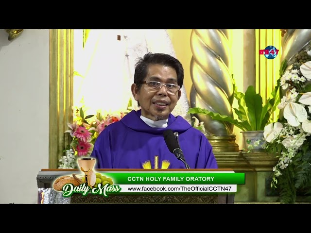 ⁣11 DECEMBER 2024 - HOMILY by Rev. Fr. Jose Adonis Aquino