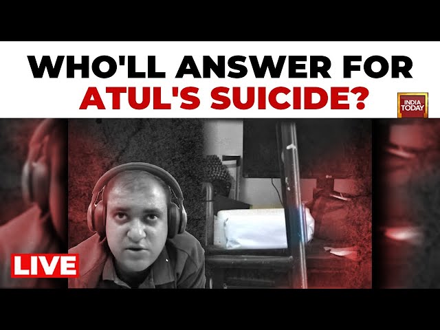 ⁣Bengaluru Engineer Death Case LIVE Updates | Who Will Answer For Atul Subhash's Death? | India 