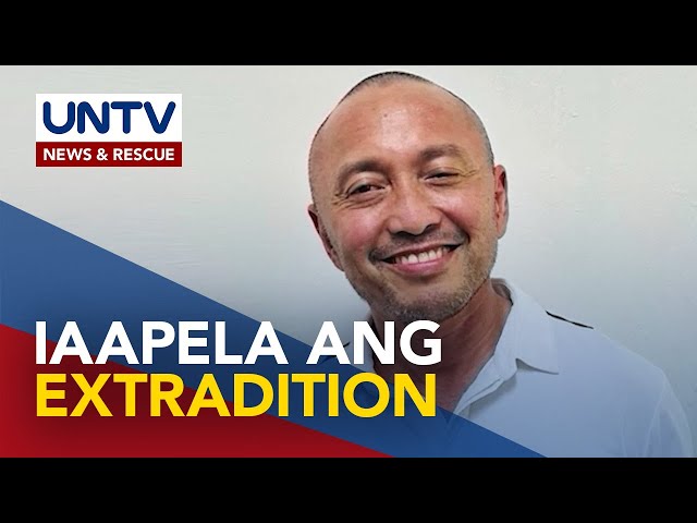 ⁣Teves, maghahain ng appeal sa extradition case