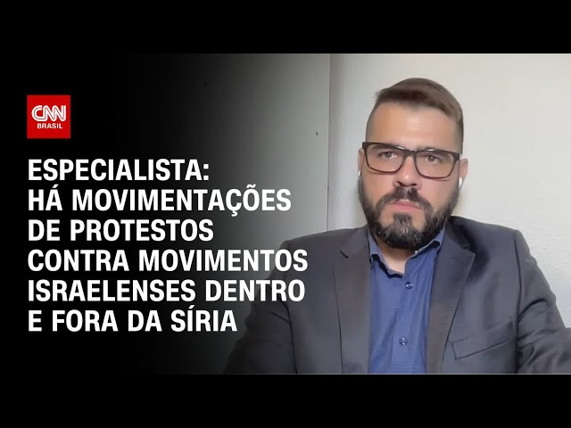 ⁣Especialista: Há movimentações de protestos contra movimentos israelenses dentro e fora da Síria| WW