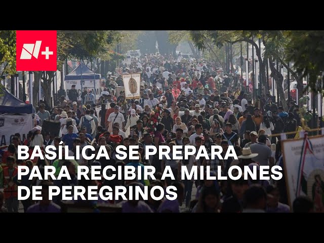 ⁣Mañanitas a la Virgen: Se Espera la Llegada de 12 Millones de Peregrinos a la Basílica de Guadalupe