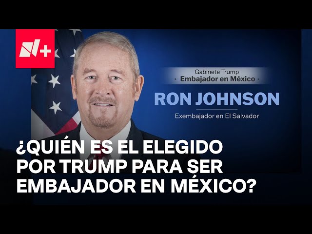 ⁣¿Quién Es Ron Johnson, Nominado por Trump como Embajador de EUA en México?