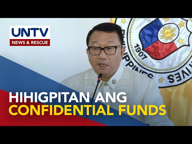 ⁣Panukalang batas para higpitan ang alokasyon at paggamit ng confidential funds, inihain sa Kamara