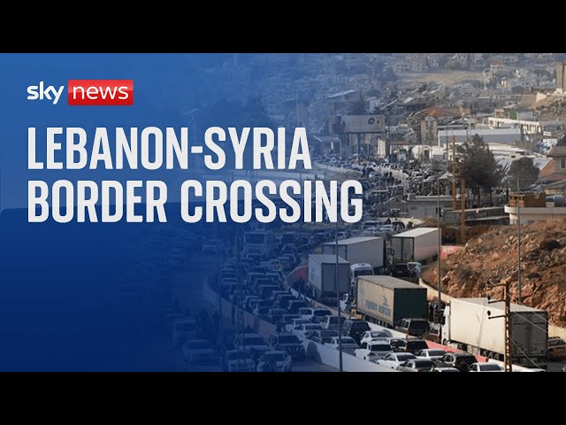 ⁣Watch Live: From Syrian border with Lebanon