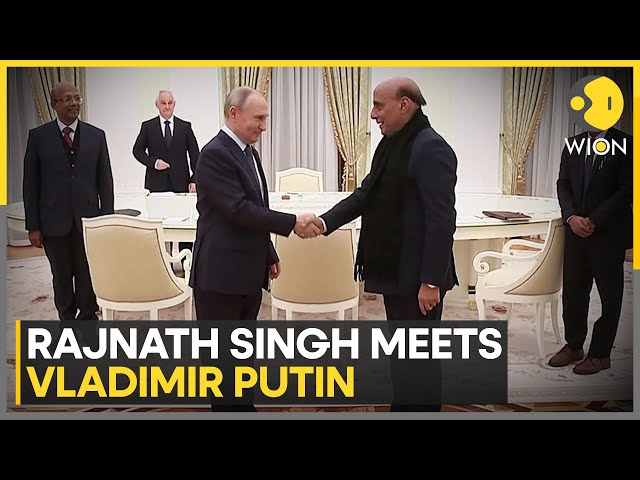 ⁣Rajnath Singh Meets Vladimir Putin:‘India Has Always Stood By Its Russian Friends’ | World News