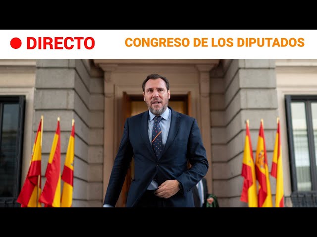 ⁣CONGRESO   EN DIRECTO: COMPARECENCIA DEL MINISTRO ÓSCAR PUENTE sobre INFRAESTRUCTURAS y DANA | RTVE