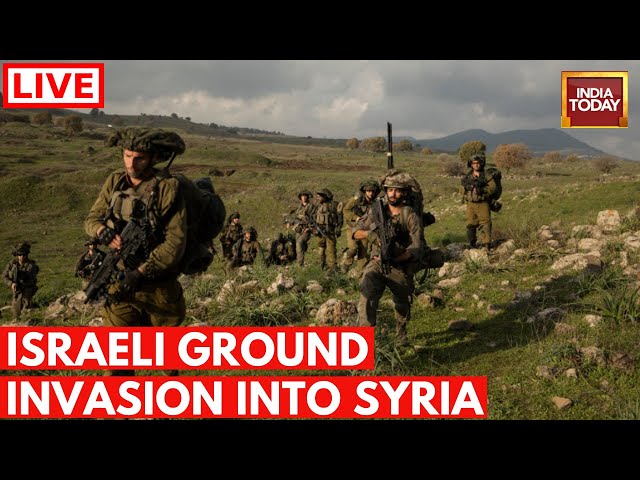 ⁣Syria crisis LIVE News |  Israeli Ground Invasion Into Syria | Israel pounds Syria | Israel News