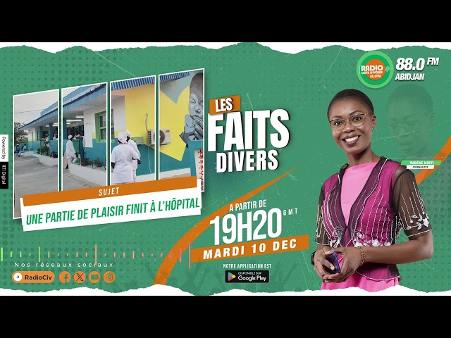 ⁣Faits Divers – Une partie de plaisir finit à l’hôpital