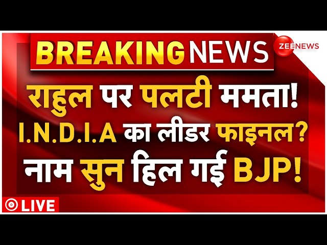 ⁣Mamta Banerjee On Rahul Gandhi LIVE: राहुल पर पलटी ममता! I.N.D.I.A का लीडर फाइनल? चौंक गई BJP