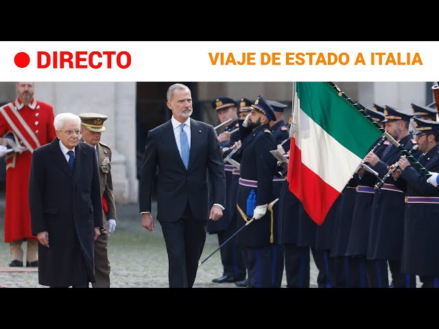 ⁣REYES EN ITALIA  EN DIRECTO: FELIPE VI en la CÁMARA de DIPUTADOS y SENADORES italianos | RTVE